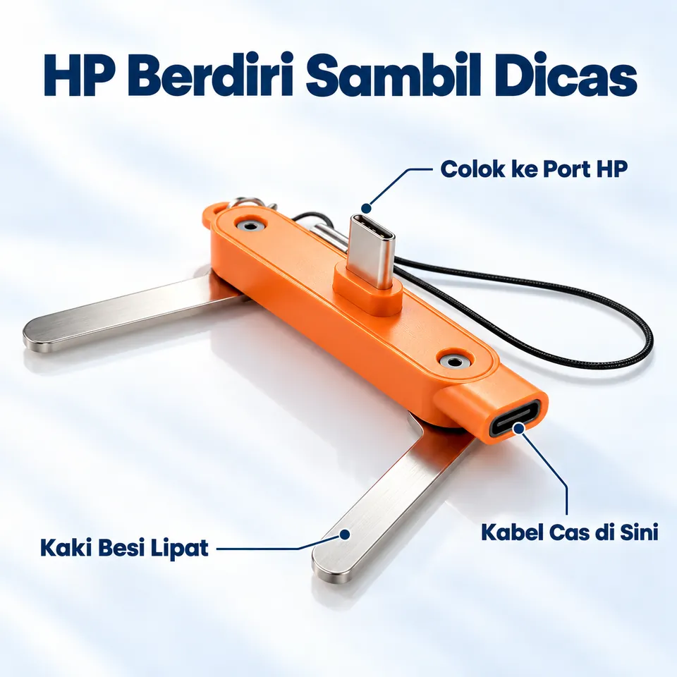 Kenalan dengan Adaptor Stand HP 2 in 1